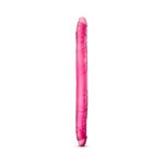 B Yours 16 in. Double Dildo Pink - Image 2