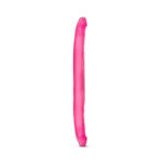 B Yours 16 in. Double Dildo Pink - Image 3