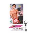 Bachelorette Party Favors Pin The Macho On The Man Game - Image 2