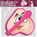 Bachelorette Pecker Bat & Balls Pinata - Image 2