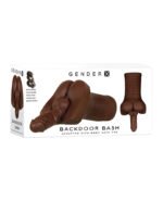 Backdoor Bash Dark TPE Stroker with Vibrating Ring - Image 5