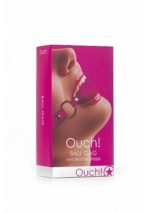 Ball Gag With Leather Straps - Pink