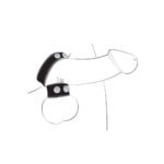 Ballgear Cock Strap With Ball Stretcher Black - Image 3