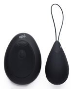 Bang - 10x Silicone Vibrating Egg - Black - Image 4