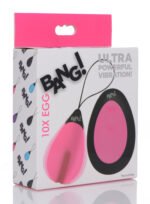 Bang - 10x Silicone Vibrating Egg - Pink - Image 4