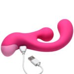 BANG! Gyro Rabbit Silicone Vibrator Pink - Image 7