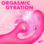 BANG! Gyro Rabbit Silicone Vibrator Pink - Image 9
