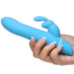 BANG! Silicone Rabbit Vibrator – Blue - Image 6