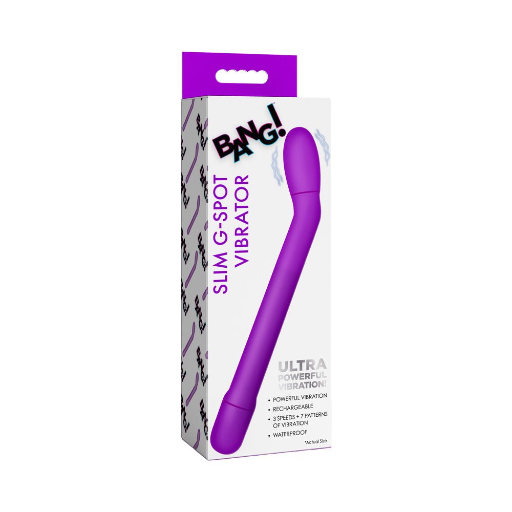 bang-slim-g-spot-vibrator-purple BANG! Slim G-Spot Vibrator Purple - Image 1