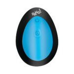 BANG! Thrusting & Vibrating Silicone Anal Plug – Blue - Image 5