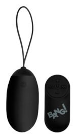 Bang XL Silicone Vibrating Egg - Black - Image 2