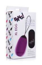 Bang XL Silicone Vibrating Egg - Purple