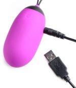 Bang XL Silicone Vibrating Egg - Purple - Image 3