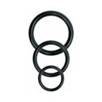 Basix Rubber Works Universal Harness Plus Size Black - Image 3