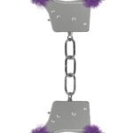 Beginner's Furry Handcuffs - Purple
