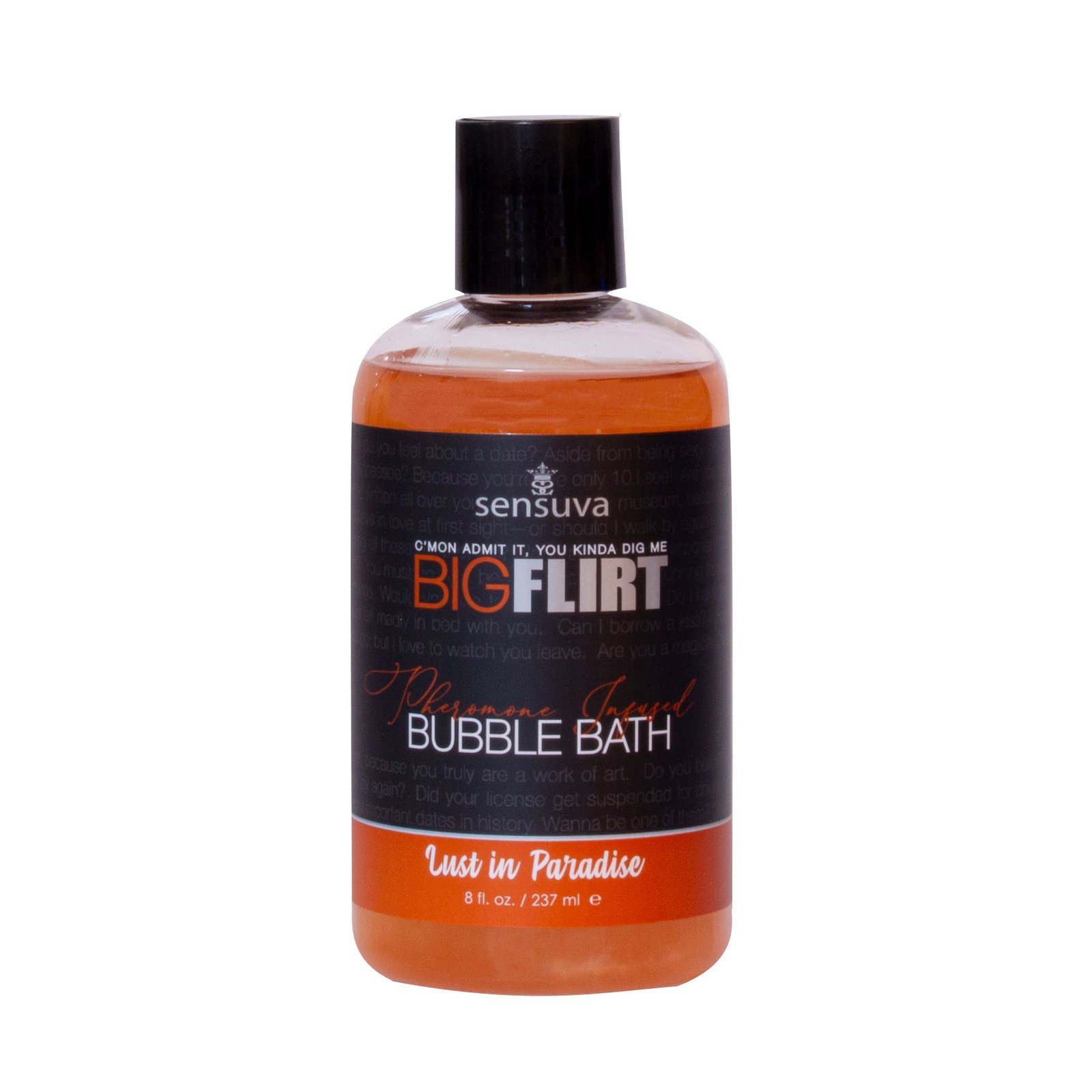 big-flirt-pheromone-infused-bubble-bath-lust-in-paradise-8-fl-oz Big Flirt Pheromone Infused Bubble Bath - Lust in Paradise - 8 Fl. Oz. - Image 1