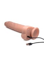 Big Shot 9 Inch Silicone Thrusting Dildo With - Balls and Remote - Image 5