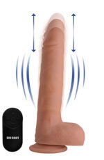 Big Shot 9 Inch Silicone Thrusting Dildo With - Balls and Remote - Image 9