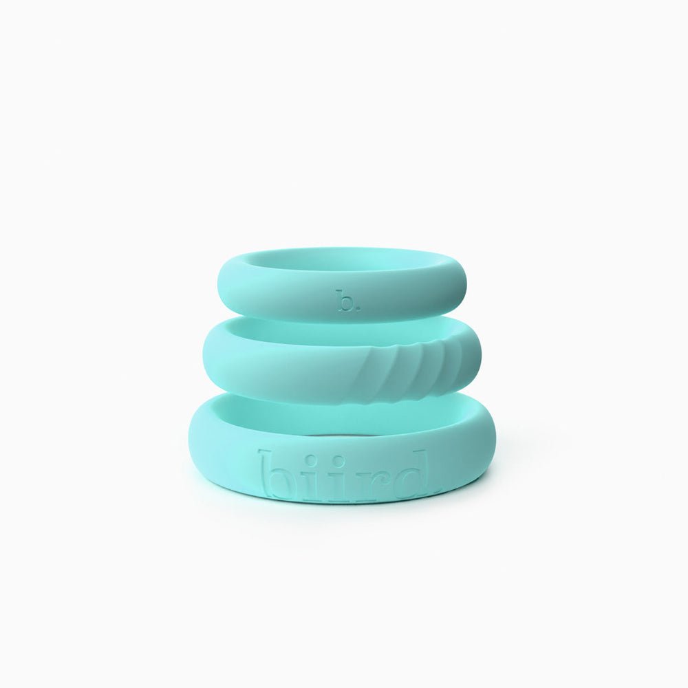 biird-riin-3-piece-c-ring-set-mint Biird Riin 3-Piece C-ring Set Mint - Image 1
