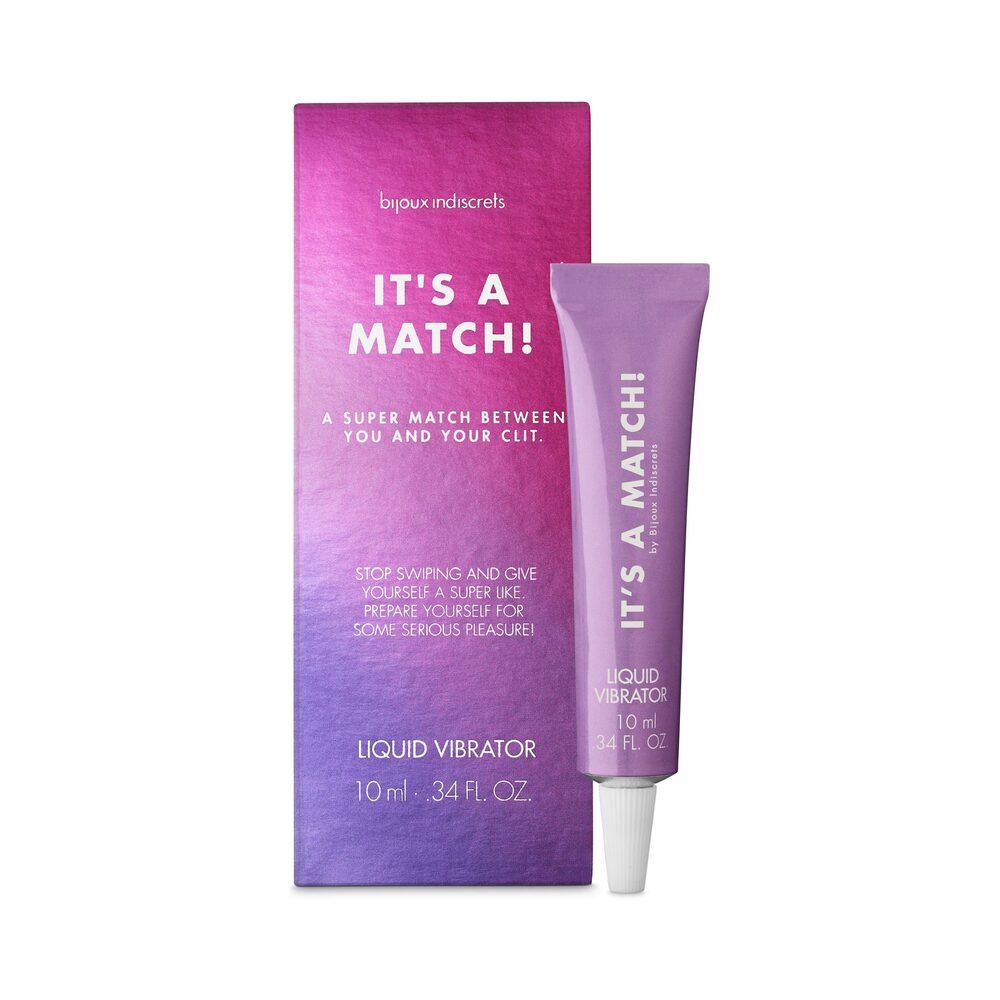 bijoux-indiscrets-clitherapy-its-a-match-liquid-vibrator-tingling-serum-034-oz Bijoux Indiscrets Clitherapy It''s a Match! Liquid Vibrator Tingling Serum 0.34 oz. - Image 1