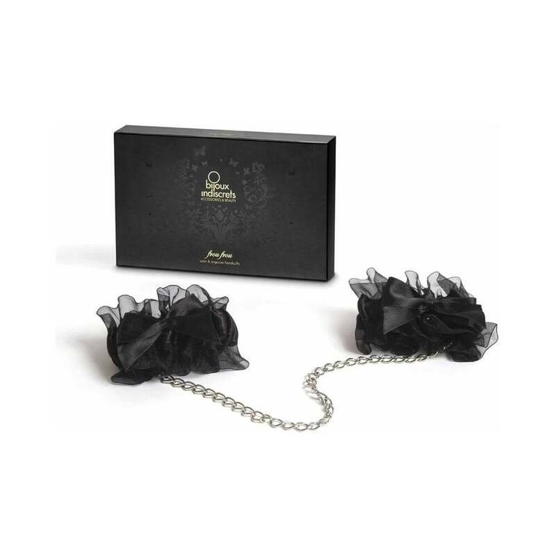 bijoux-indiscrets-frou-frou-satin-organza-cuffs Bijoux Indiscrets Frou Frou Satin & Organza Cuffs - Image 1