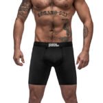 Black Nite Long Leg Short - Black - Medium