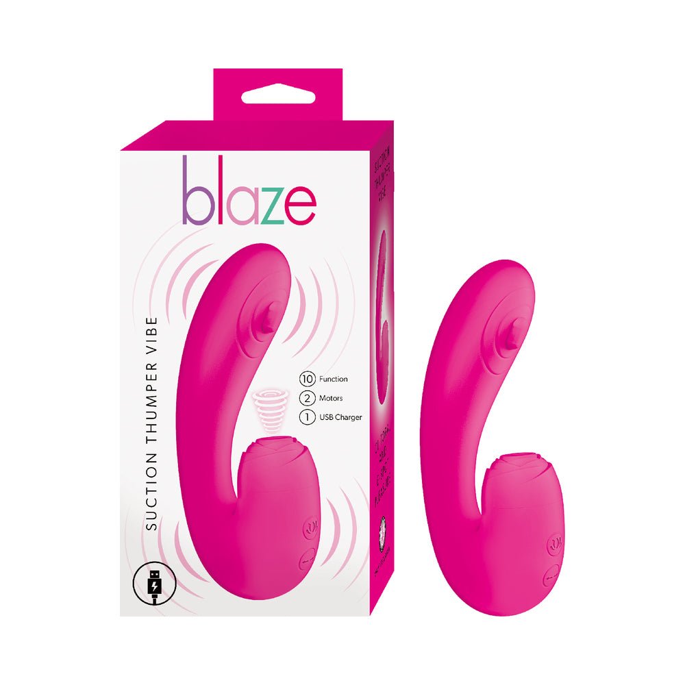 blaze-suction-thumper-vibe-pink Blaze Suction Thumper Vibe Pink - Image 1