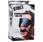 Blindfold Harness and Ball Gag - Image 3