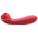 Bloomgasm Passion Petals 10x Suction Rose Vibrator - Red - Image 2