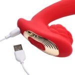 Bloomgasm Petal Twirl Clit Massaging Silicone Vibrator - Image 6