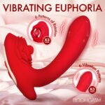 Bloomgasm Petal Twirl Clit Massaging Silicone Vibrator - Image 7