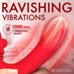 Bloomgasm Petal Twirl Clit Massaging Silicone Vibrator - Image 8
