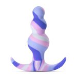 Blush Avant Twilight Silicone Anal Plug Blue - Image 3