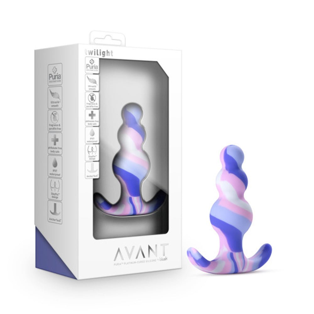 blush-avant-twilight-silicone-anal-plug-blue Blush Avant Twilight Silicone Anal Plug Blue - Image 1