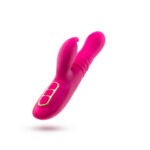 Blush Lush Kira Rechargeable Silicone Thrusting Rabbit Vibrator Velvet - Image 3