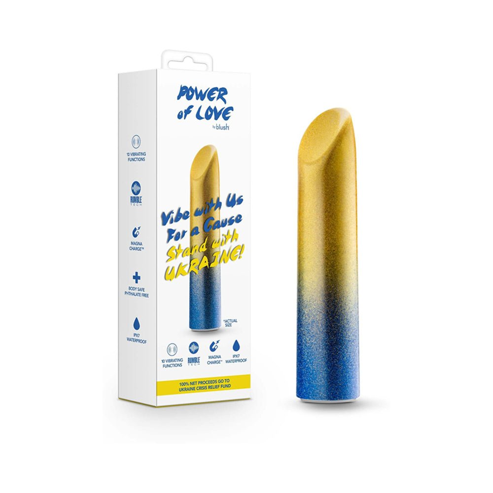 blush-power-of-love-ukraine-rechargeable-bullet-vibrator Blush Power of Love Ukraine Rechargeable Bullet Vibrator - Image 1