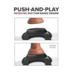 Body Dock Lap Strap Silicone Strap-On Thigh Harness - Image 4