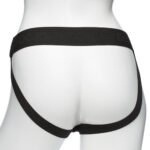 Body Extensions - Hollow Bulbed Strap-on 2-Piece  Set - Black - Image 5
