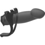 Body Extensions - Hollow Bulbed Strap-on 2-Piece  Set - Black - Image 7