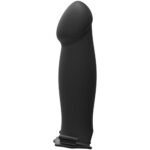 Body Extensions - Hollow Bulbed Strap-on 2-Piece  Set - Black - Image 8