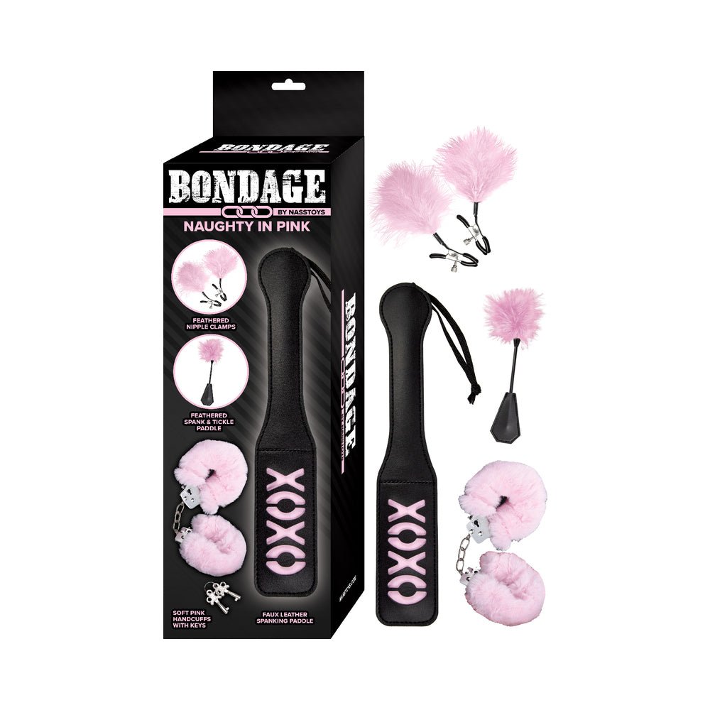 bondage-by-nasstoys-naughty-in-pink-blackpink Bondage By Nasstoys Naughty In Pink Black/Pink - Image 1