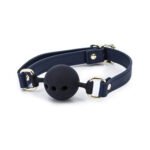 Bondage Couture Ball Gag Blue - Image 2