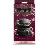Bondage Couture - Wrist Cuffs - Black