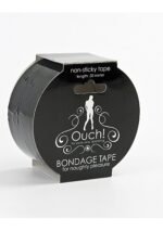 Ouch! Bondage Tape – Black, 65 Feet