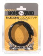 Boneyard Cock Strap - Black - Image 4