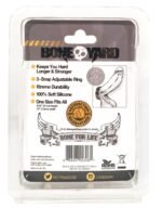 Boneyard Silicone Cock Strap 3-Snap Ring - Gray - Image 3
