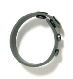 Boneyard Silicone Cock Strap 3-Snap Ring - Gray - Image 5