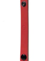 Boneyard Silicone Cock Strap 3 - Snap Ring - Red - Image 4
