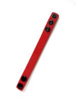 Boneyard Silicone Cock Strap 3 - Snap Ring - Red - Image 6