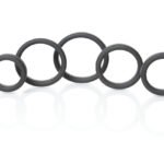 Boneyard Silicone Ring 5 Pc Kit - Black
